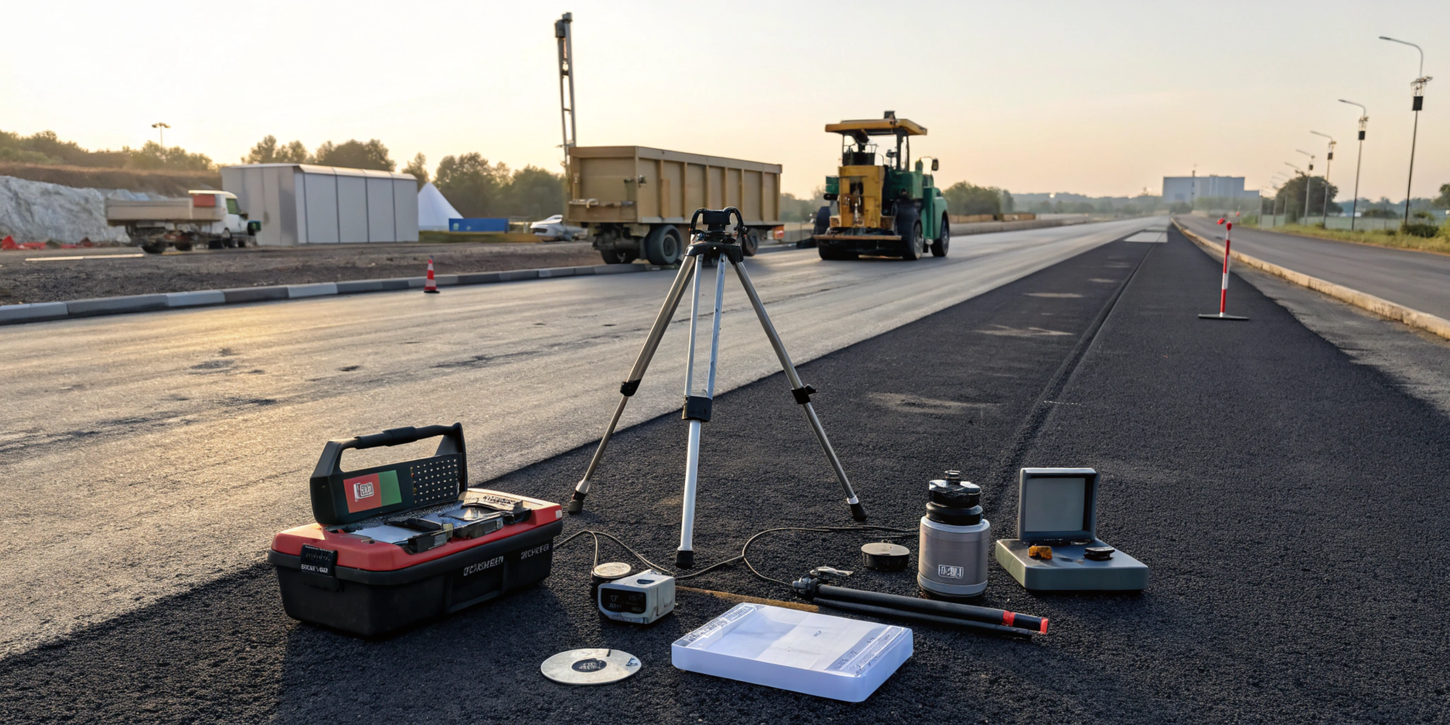 فحص الاسفلت